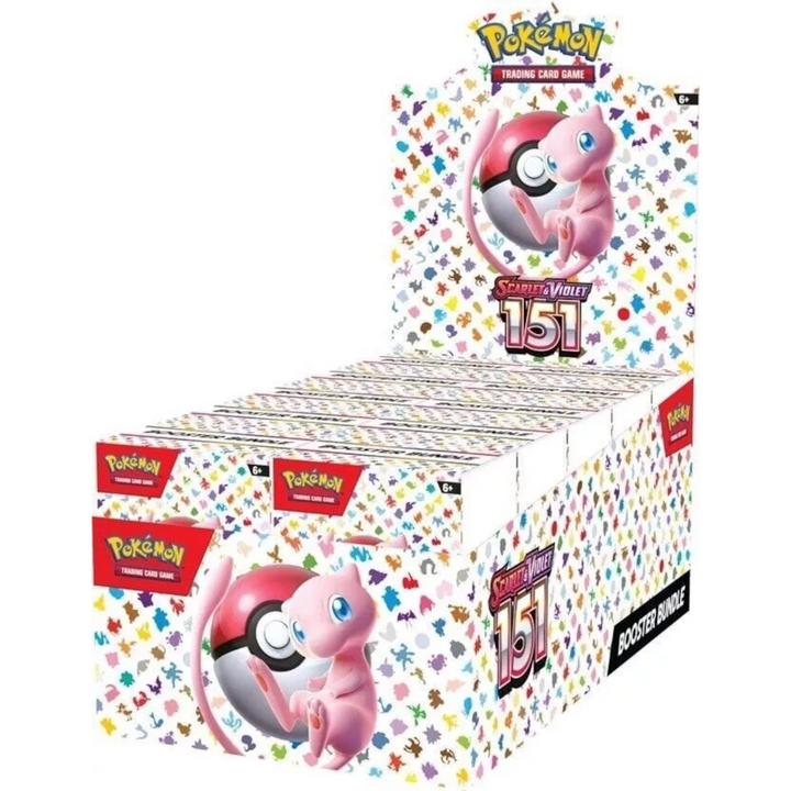 POKÉMON TCG 151 Booster Bundle Display Case FACTORY SEALED
