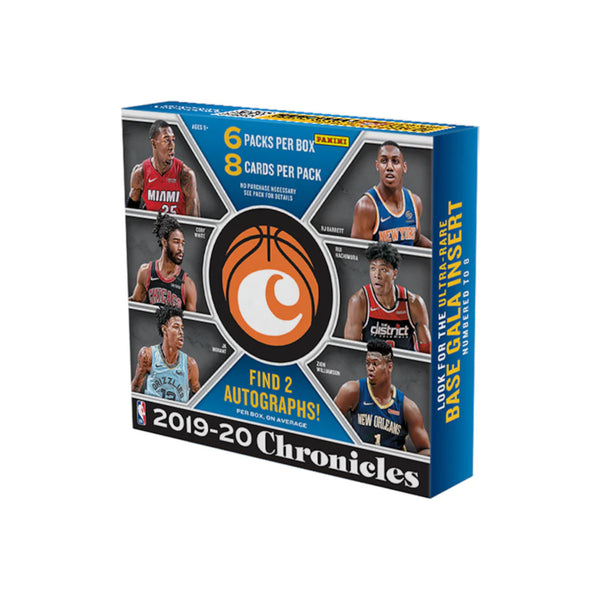 2019-20 PANINI NBA Chronicles Basketball Factory Sealed Hobby Box