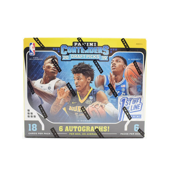 2019-20 PANINI NBA CONTENDERS Draft Picks Factory Sealed Hobby Box 1st off the line