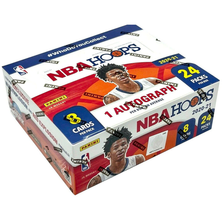 2020-21 HOOPS NBA Factory Sealed Retail box