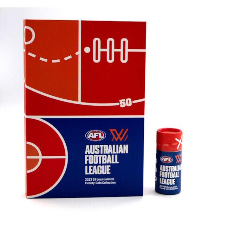 2023 $1 AFL 20 Coin Roll unopened with Folder