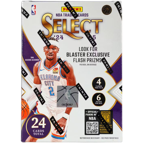 2024-25 Panini NBA Select Basketball Blaster Box