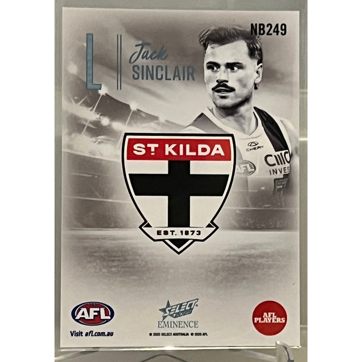 2025 AFL EMINENCE Platinum Nameplate Jack Sinclair L 26/40 – Sports ...