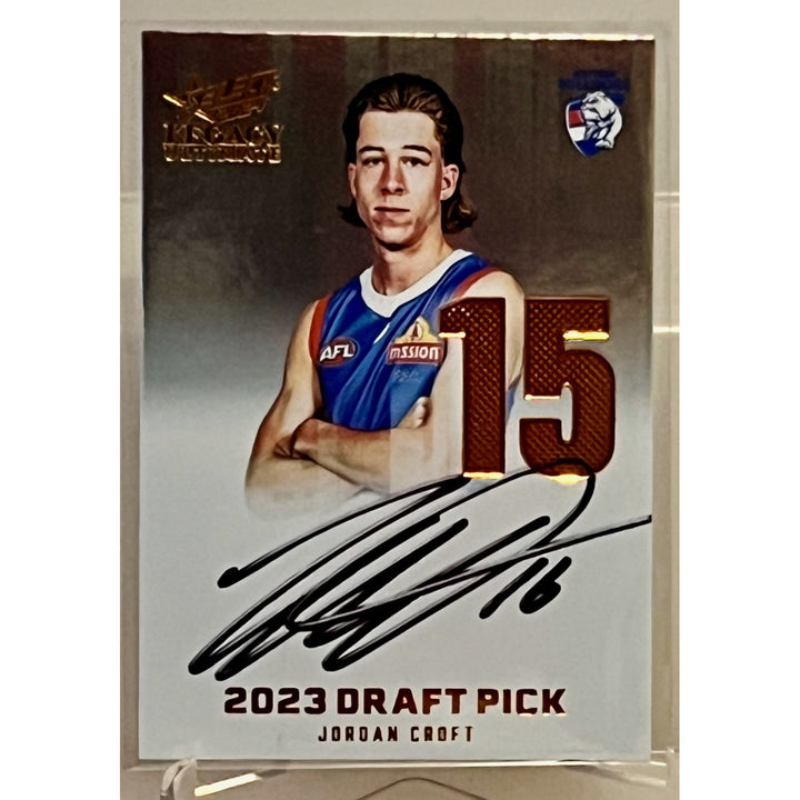 2024 AFL LEGACY Ultimate Jordan Croft Copper DPS 126/175 – Sports Card ...