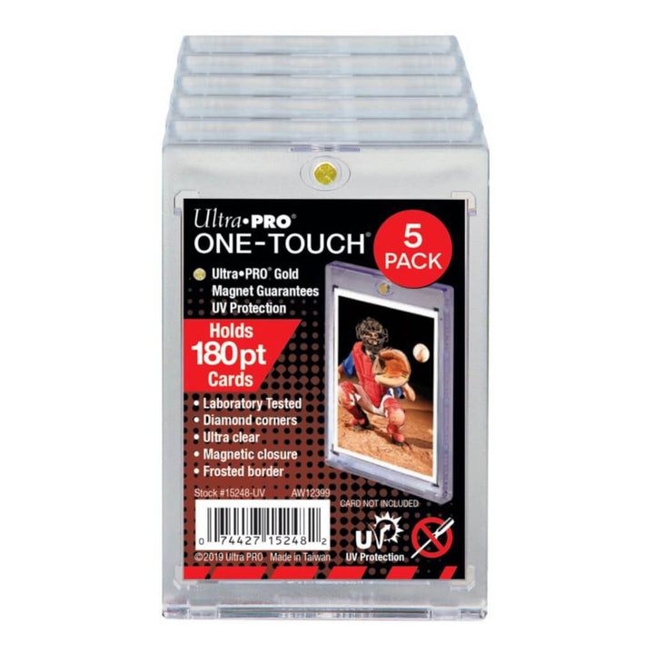 ULTRA PRO ONE TOUCH - 180 PT w/Magnetic Closure 5PK