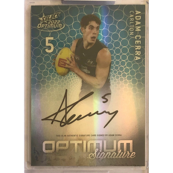 2022 SELECT OPTIMUM MIRROR SIGNATURE ADAM CERRA 42/50