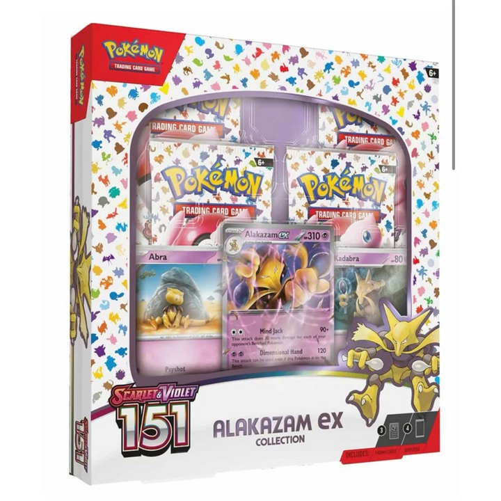 Pokemon TCG Scarlet & Violet 151 Collection Alakazam ex