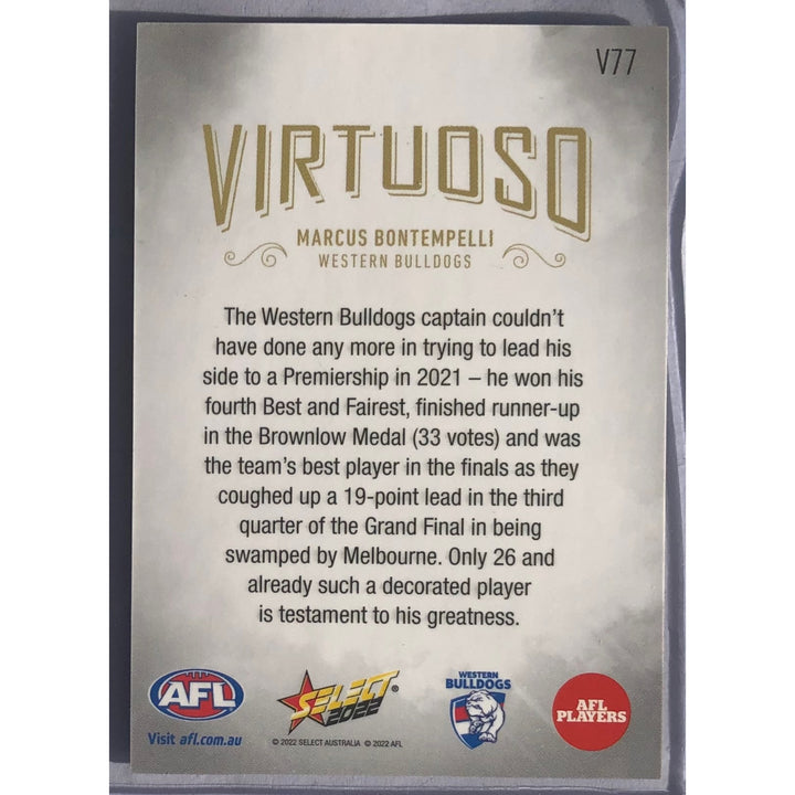 2022 AFL FOOTY STARS VIRTUOSO Marcus Bontempelli 35/70