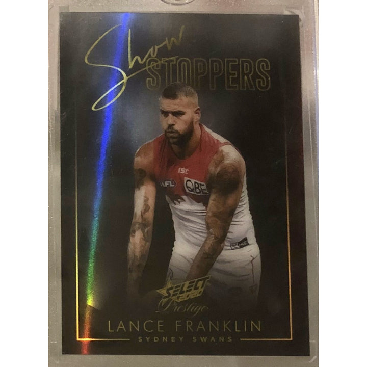 2020 Select AFL Show Stoppers Gold Lance Franklin