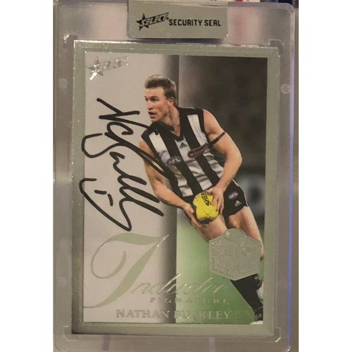 2024 AFL LEGACY Ultimate Nathan Buckley HoF Inductee Signature Redemption 019/110