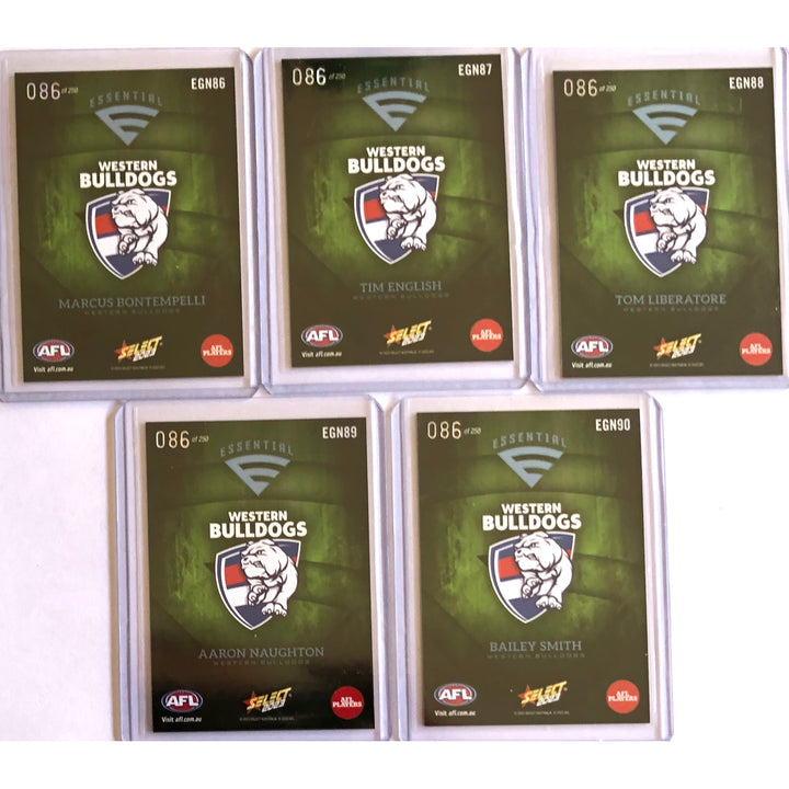 2023 AFL Western Bulldogs Green Essential set 086/250