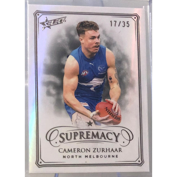 2024 SELECT AFL SUPREMACY Black Pearl Cameron Zurhaar 17/35