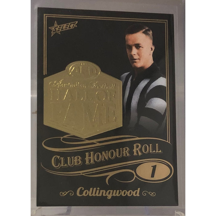 2024 AFL LEGACY Ultimate HoF Club Honour Roll 1 Collingwood 75/75