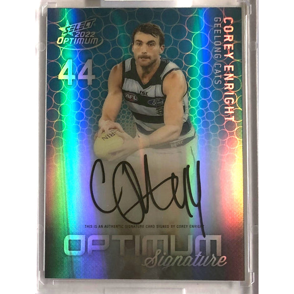 *01* 2022 SELECT OPTIMUM MIRROR SIGNATURE Corey Enright 01/50 LOW