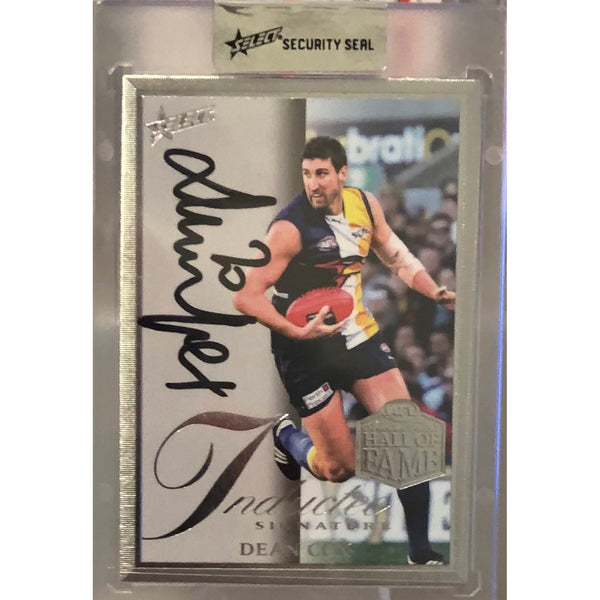 2024 AFL LEGACY Ultimate Dean Cox HoF Inductee Signature Redemption 054/110