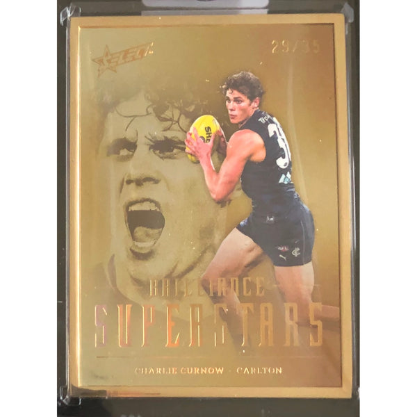 2024 Select AFL Brilliance Superstars Gold Charlie Curnow 29/35