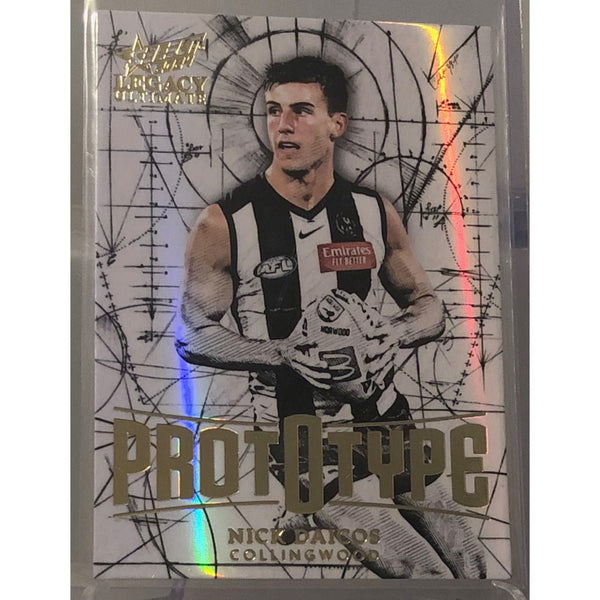 2024 AFL LEGACY Ultimate Nick Daicos Prototype Collingwood Magpies