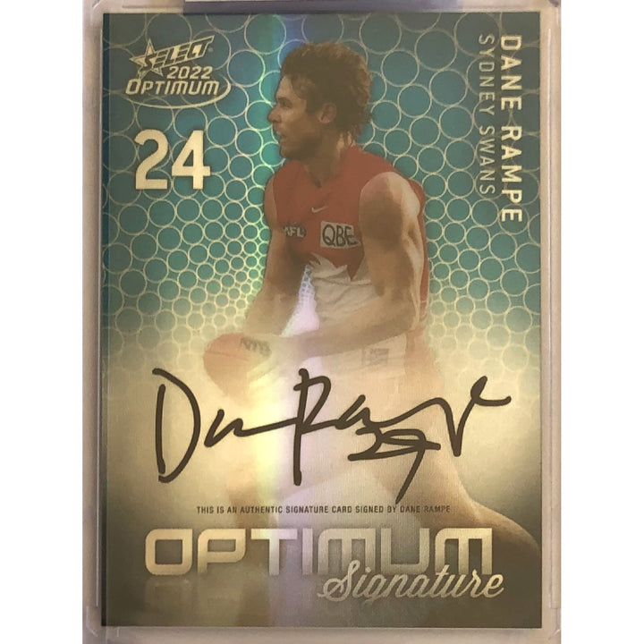 2022 SELECT OPTIMUM Mirror Signature Dane Rampe 24/50 JUMPER NUMBER