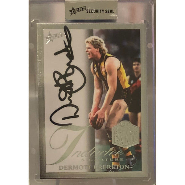 2024 AFL LEGACY Ultimate Dermott Brereton HoF Inductee Signature Redemption 104/110