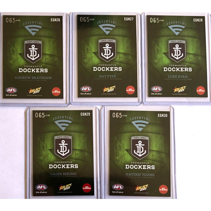 2023 AFL Fremantle Dockers Green Essential set 065/250