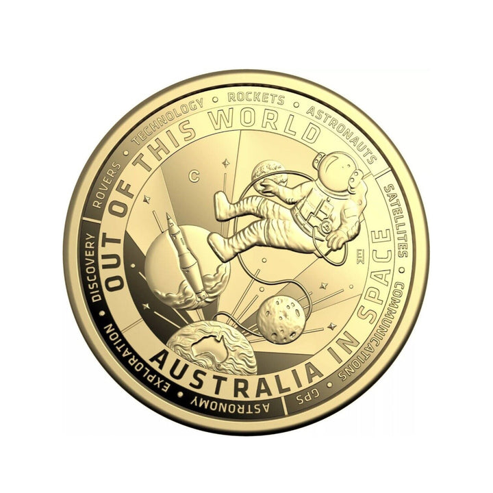 2024 Australia in Space Out of this World - 'C' 1/10oz Gold Proof $10 Coin