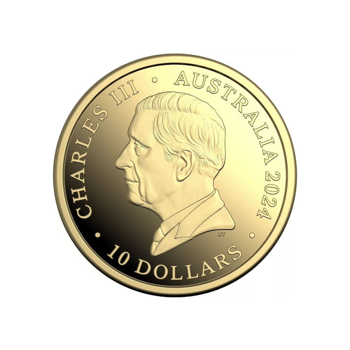 2024 Australia in Space Out of this World - 'C' 1/10oz Gold Proof $10 Coin