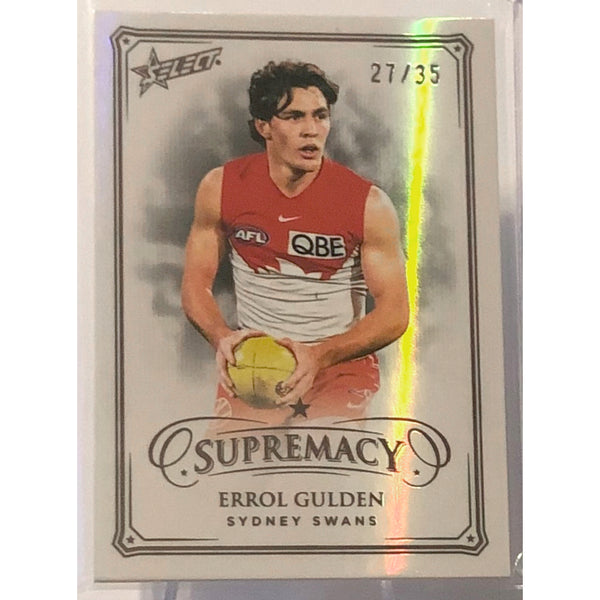 2024 SELECT AFL SUPREMACY Black Pearl Errol Gulden