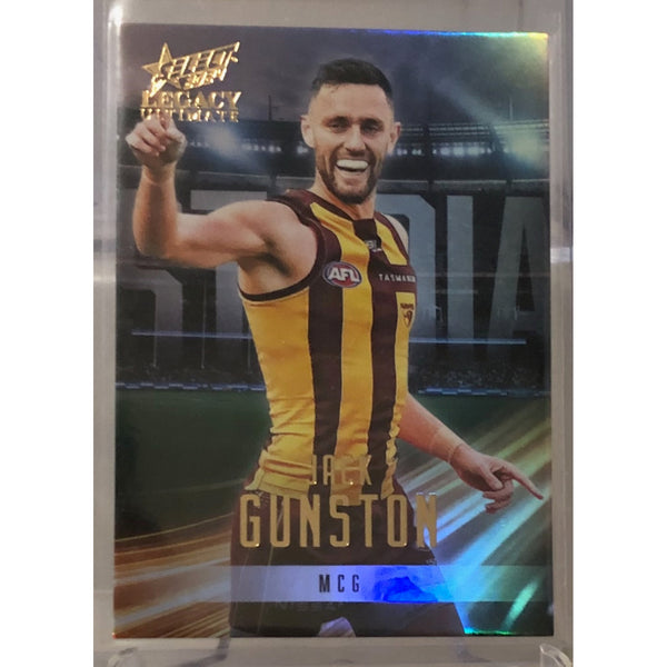 2024 AFL LEGACY Ultimate Jack Gunston Stadia Hawthorn Hawks 52/90