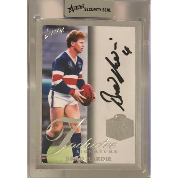 2024 AFL LEGACY Ultimate Brad Hardie HoF Inductee Signature Redemption 075/110