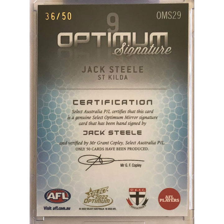 2022 SELECT OPTIMUM MIRROR SIGNATURE JACK STEELE 36/50