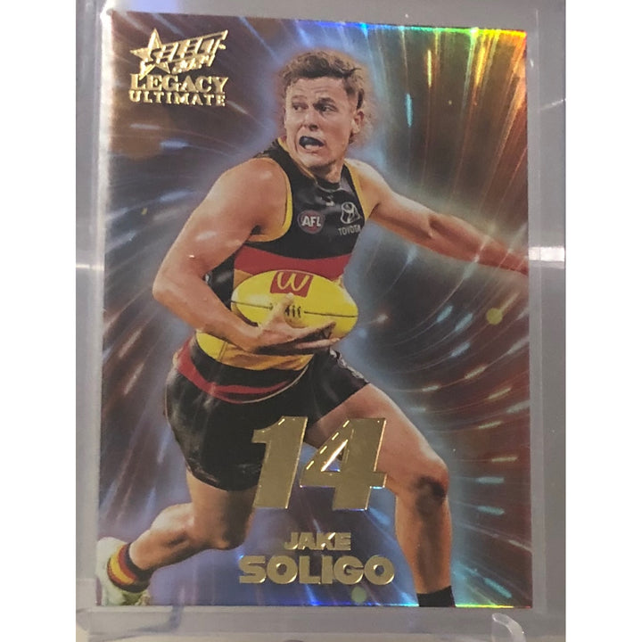 2024 AFL LEGACY Ultimate VORTEX Jake Soligo Adelaide Crows 74/80