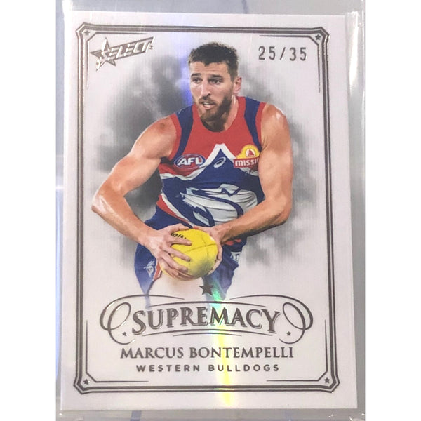 2024 SELECT AFL SUPREMACY Black Pearl Marcus Bontempelli 25/35