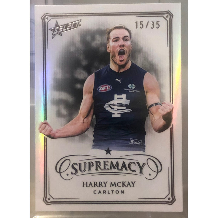 2024 SELECT AFL SUPREMACY Black Pearl Harry McKay 15/35