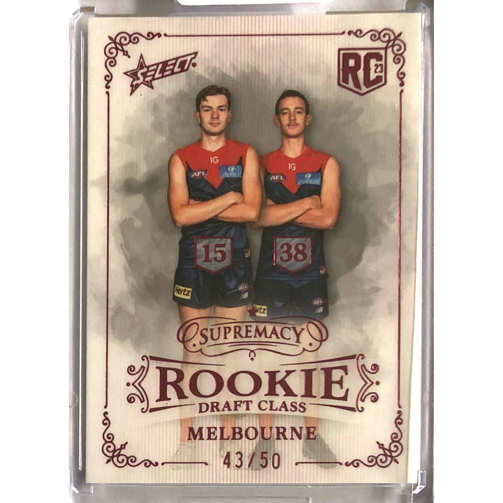 2023 AFL SUPREMACY ROOKIE Melbourne Draft Class 43/50