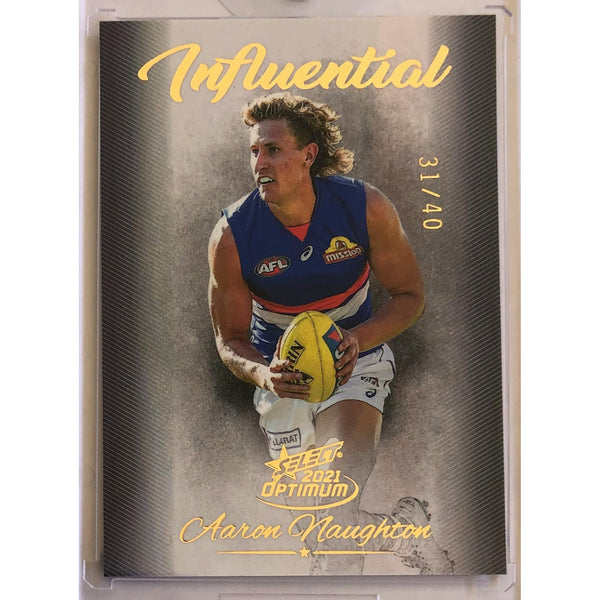 2021 SELECT AFL OPTIMUM INFLUENTIAL Aaron Naughton 31/40