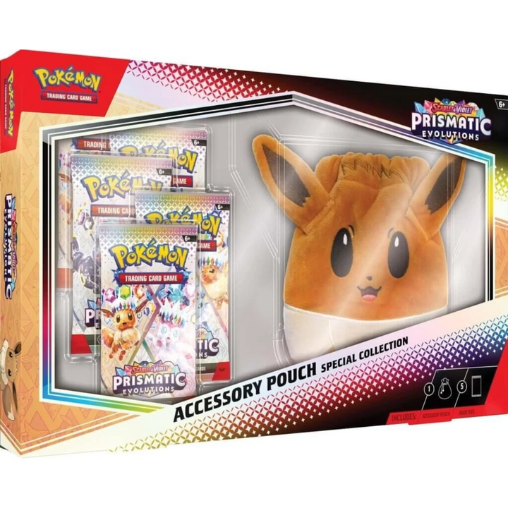 Pokemon TCG Scarlet & Violet 8.5 Prismatic Evolutions Accessory Pouch