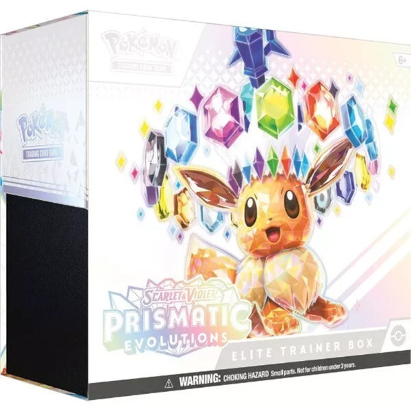 Pokémon Scarlet & Violet Prismatic Evolutions Elite Trainer Box ETB