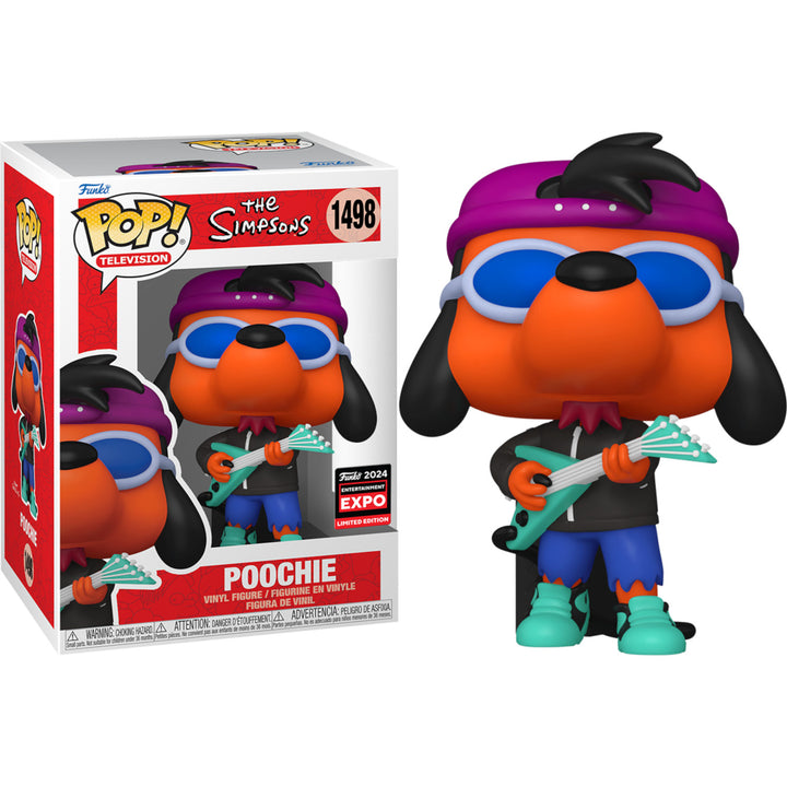 The Simpsons - Poochie C2E2 2024 Exclusive Pop! Vinyl Funko #1498