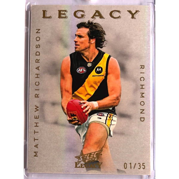 *01* 2023 AFL LEGACY Historical Matthew Richardson 01/35 LOW