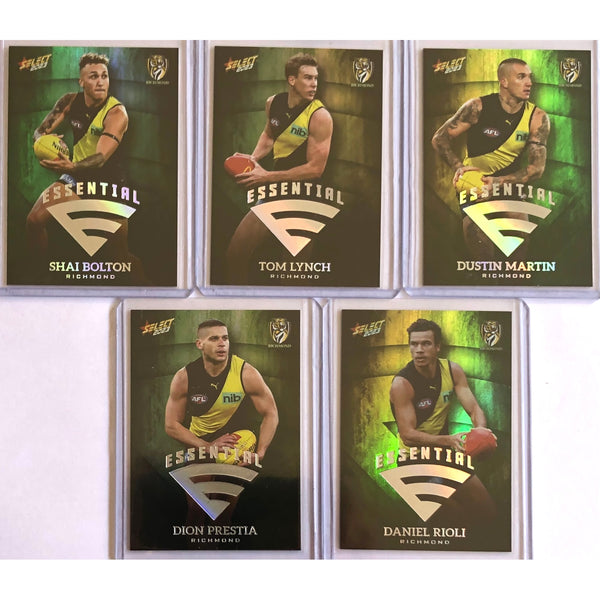 2023 AFL Richmond Tigers Green Essential set 045/250