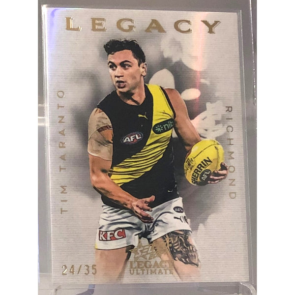 2024 AFL LEGACY Ultimate Tim Taranto Richmond Tigers 24/35