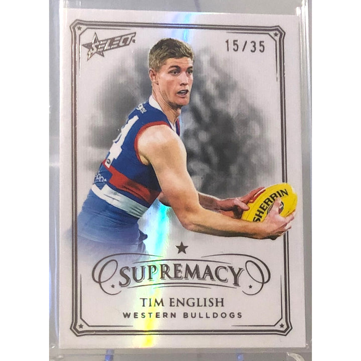 2024 SELECT AFL SUPREMACY Black Pearl Tim English 15/35
