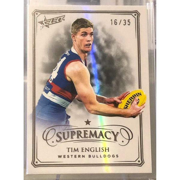 2024 SELECT AFL SUPREMACY Black Pearl Tim English 16/35