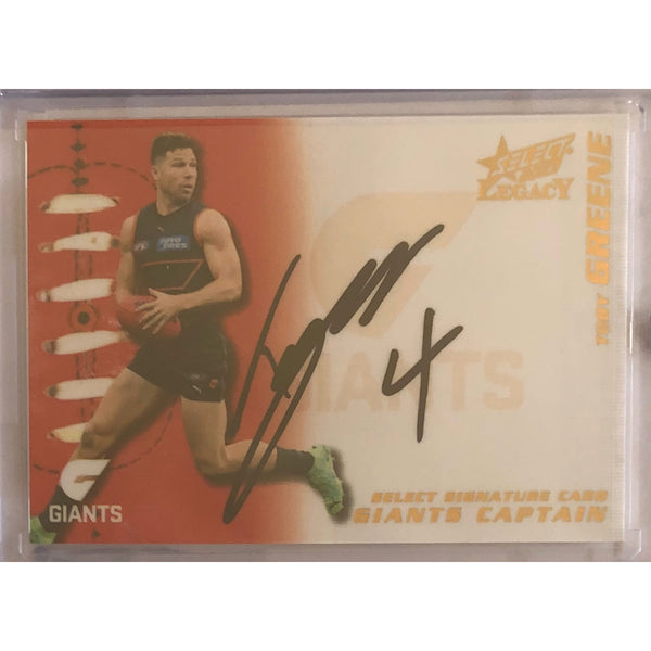 2023 SELECT AFL LEGACY Captain Signature Toby Greene 02/60 LOW