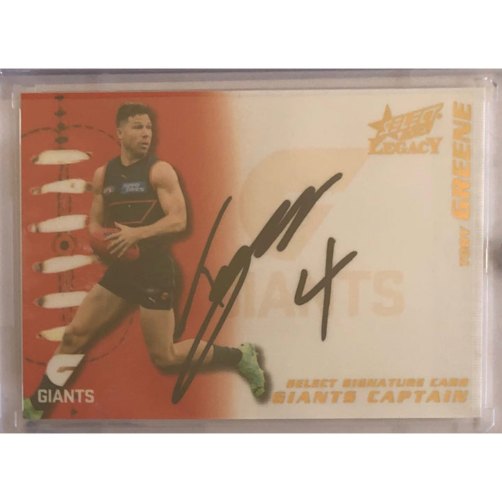 2023 SELECT AFL LEGACY Captain Signature Toby Greene 02/60 LOW