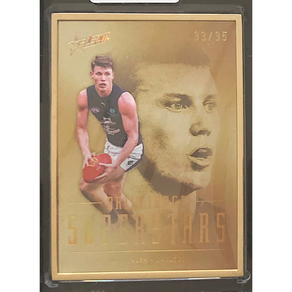 2024 Select AFL Brilliance Superstars Gold Sam Walsh 33/35