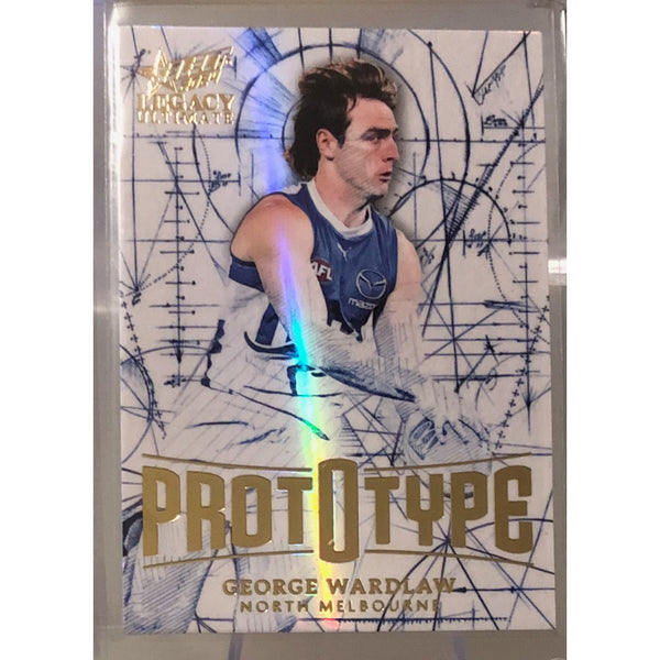 2024 AFL LEGACY Ultimate George Wardlaw Prototype North Melbourne Kangaroos 58/60