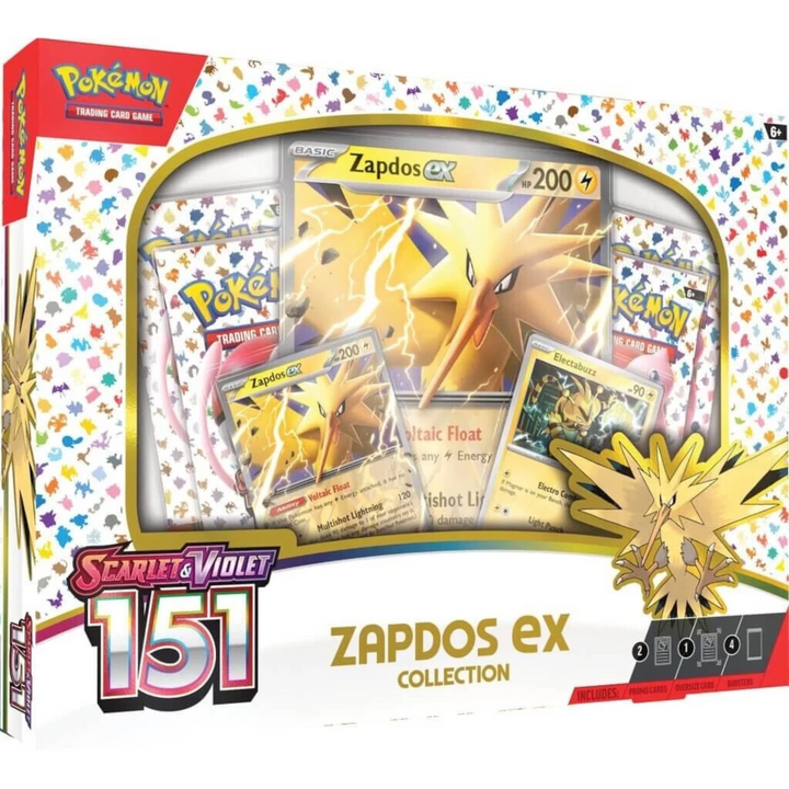 Pokemon TCG Scarlet & Violet 151 Collection Zapdos ex